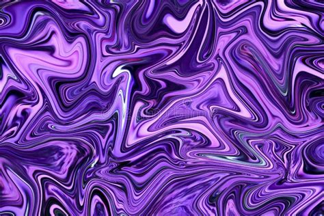 Purple Marbling Paint Swirls Background. Stock Illustration ...