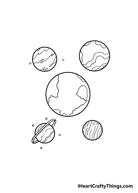 Easy To Draw The Planets