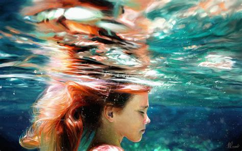 Underwater Girl, Nathan Roussel | Underwater portrait, Underwater photography, Water photography