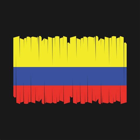 Colombia Flag Vector 21934190 Vector Art at Vecteezy