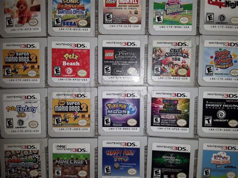 Nintendo MARIO Game DS 3DS 2DS DSI Game Collection For Kids Boy Girl ...