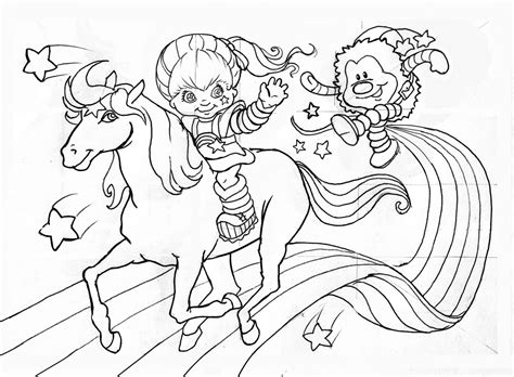 Rainbow Brite Coloring Pages Printable at GetDrawings | Free download