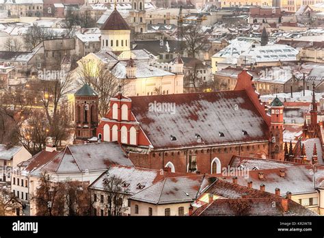 Vilnius winter hi-res stock photography and images - Alamy