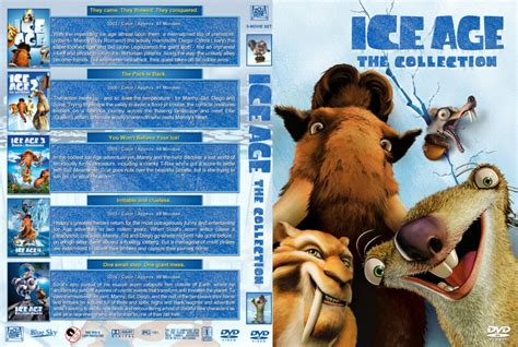 Ice Age: The Collection dvd covers (2002-2016) R1 Custom