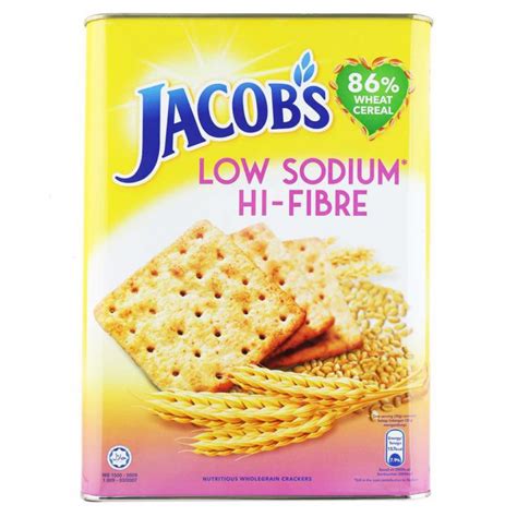 Jacob's Low-Sodium Hi-Fibre Crackers 700g