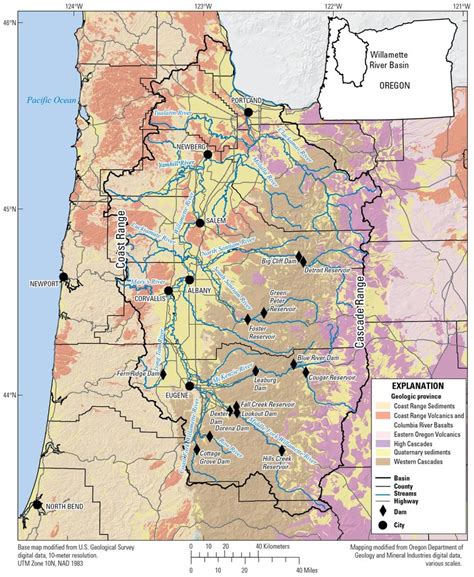 Portland Oregon Topographic Map - Osiris New Dawn Map