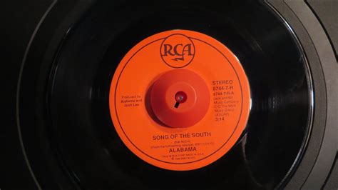 Alabama - Song of the South - Vinyl 45 rpm - 1988 - YouTube