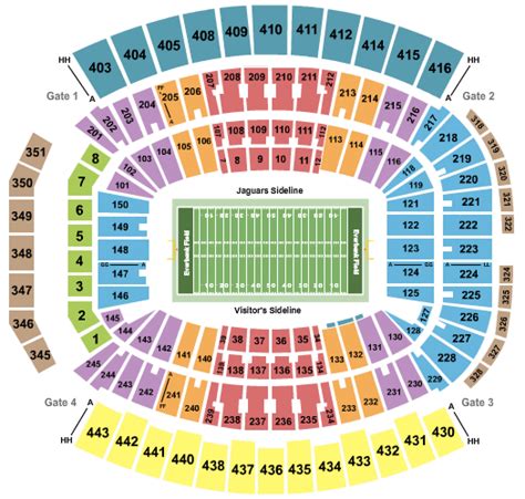 TIAA Bank Field Seating Chart + Section, Row & Seat Number Info