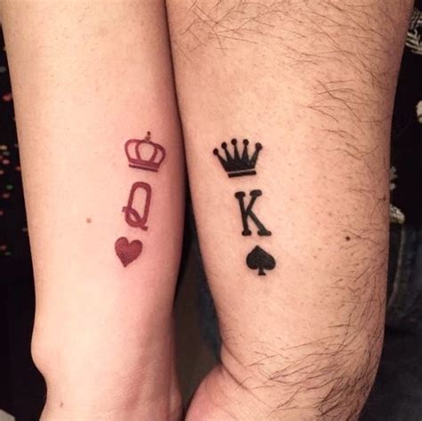 TATTOOS - IDEAS on Instagram: "Mark your King and his Queen !. . # ...