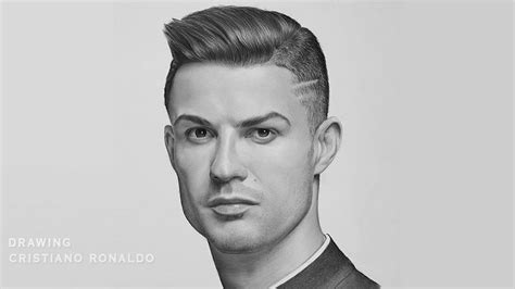 Drawing Cristiano Ronaldo | Pencil Drawing time-lapse - YouTube