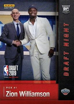 Zion Williamson Rookie Card