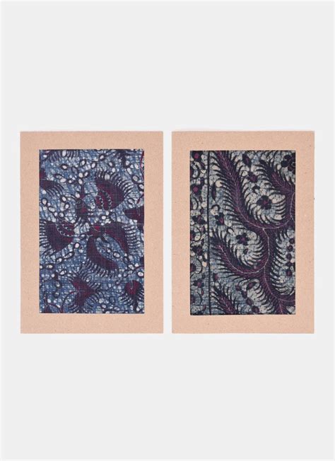 Large Fabric Swatches – Batik Tuban Set of 2Pc – Pithecanthropus Bali