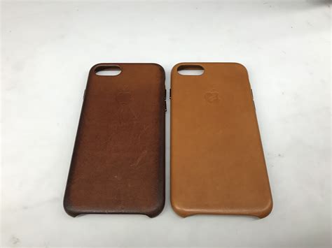 How my apple leather case has aged. I love the aged look! : r/iphone