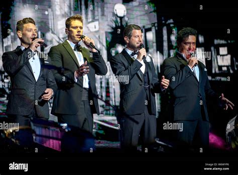 Il Divo perform songs from their album 'Timeless' live on stage at the ...