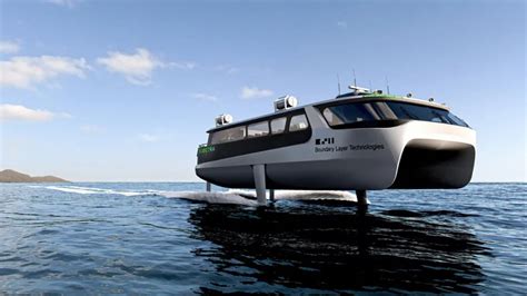 Fully Electric Hydrofoil Ferry With A Cruise Speed Of 40 Knots - YouTube