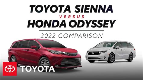 2022 Toyota Sienna vs 2022 Honda Odyssey | Toyota - YouTube