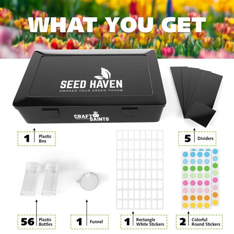 Seed Storage Box - CraftSaints