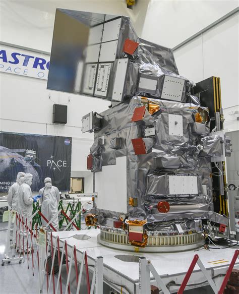 Take a peek at NASA's PACE spacecraft, which will study climate change ...