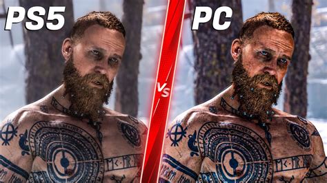 God Of War Ps5 Vs Pc Ultra Settings Graphics - Direct Comparison ...