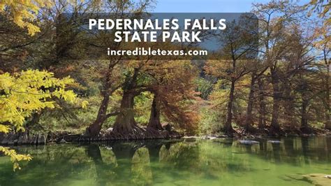 Pedernales Falls State Park Map, Hours, Entry Fees, Camping, Hiking ...