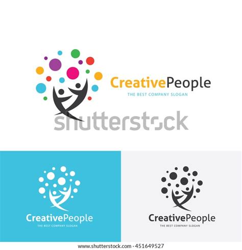 Creative People Logo Stock Vector (Royalty Free) 451649527 | Shutterstock