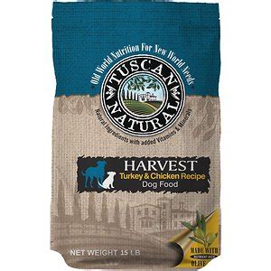 Tuscan Natural Harvest Turkey & Chicken Dry Dog Food Review 2023 - Pet Food Sherpa