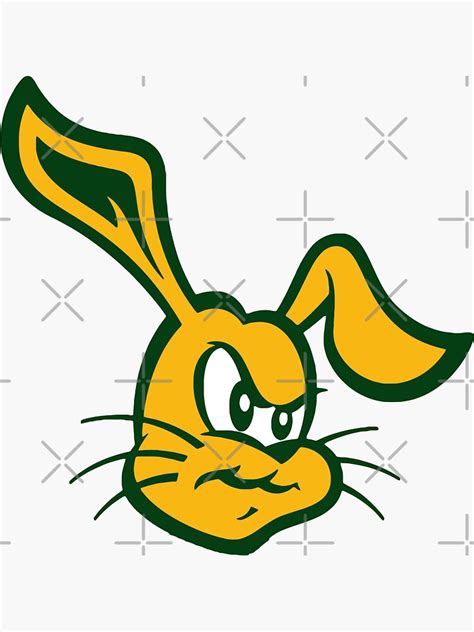 "Long Beach Poly Jackrabbit Logo" Sticker for Sale by ShopYeah | Redbubble