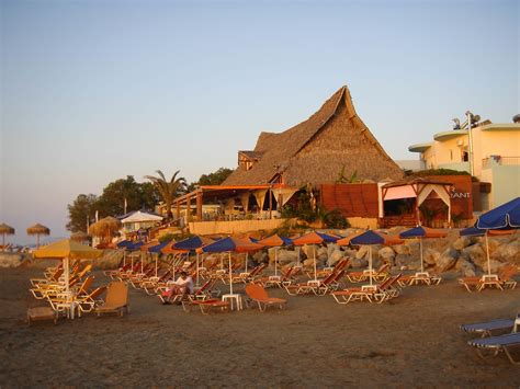 Agia Marina - Beach bar Photo from Agia Marina in Chania | Greece.com