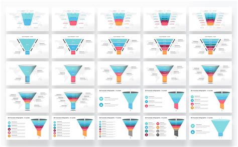 Funnel Infographics PowerPoint Template Diagrams - Design Cuts