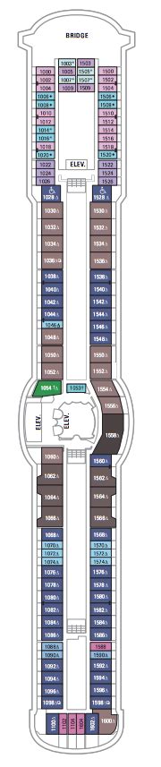 Brilliance of the Seas Deck Plans