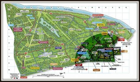 Royal Botanical Gardens, Kew ~ Map | Kew gardens london, Kew gardens map, Public garden