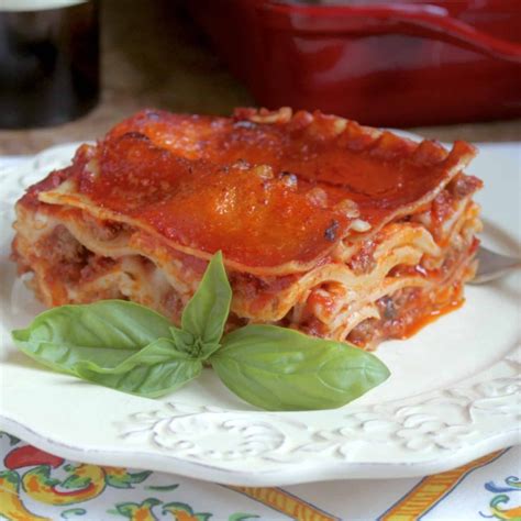 Old Fashioned Italian Lasagna Recipe | Deporecipe.co