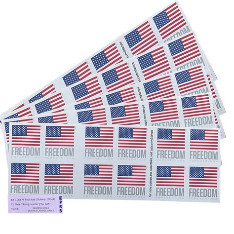 Freedom Flag 2023 USPS Forever Postage Stamp 5 Books of 20 US First ...