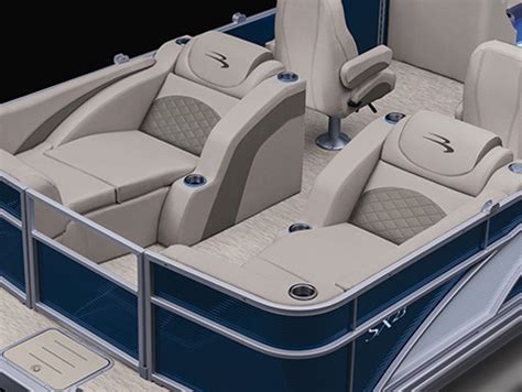 Bennington Pontoon Boat Seat Covers - Velcromag