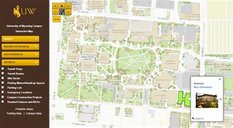 University Of Wyoming Campus Map - Zip Code Map