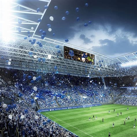 More Images Of How The New Everton Stadium At Bramley-Moore Dock Would ...