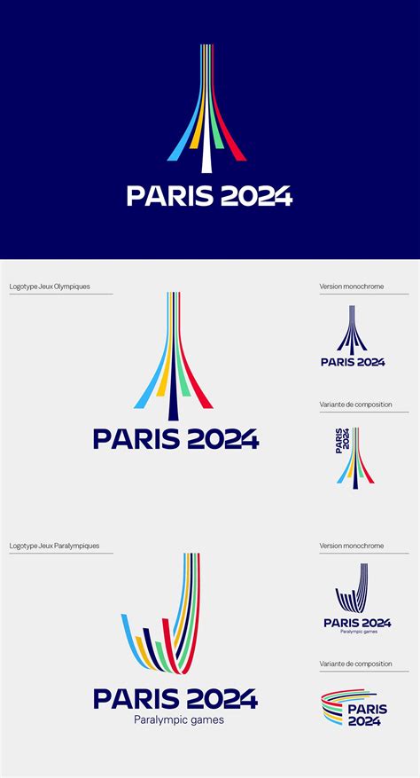 Paris 2024 Olympic Games — Graphic Design and Brand Proposal by Graphéine | Nature logo design ...