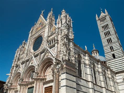 West Facade of Siena Cathedral Stock Image - Image of culture, ancient: 107427823