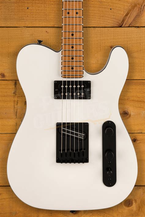 Squier Contemporary Telecaster RH, Pearl White - Peach Guitars