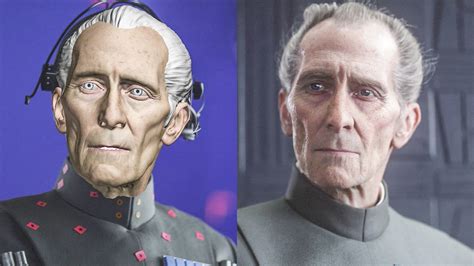 Watch How 'Rogue One' Recreated Grand Moff Tarkin | Design FX | WIRED