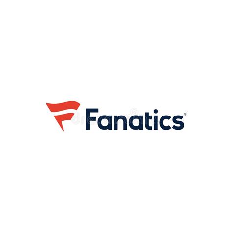 Fanatics Logo Editorial Illustrative on White Background Editorial Stock Image - Illustration of ...