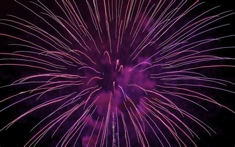 Download wallpapers purple fireworks, night sky, holiday, festival, fireworks besthqwallpapers ...