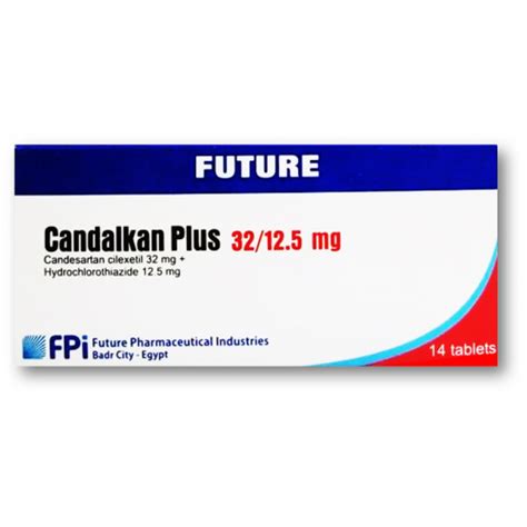 CANDALKAN PLUS 32 / 12.5 MG ( CANDESARTAN / HYDROCHLOROTHIAZIDE ) 14 FILM-COATED TABLETS