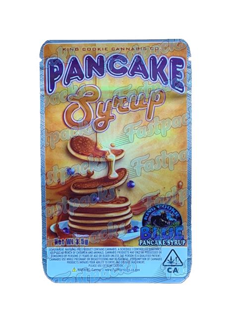 King Cookie ~ Pancake Syrup 3.5G — Fastpacks