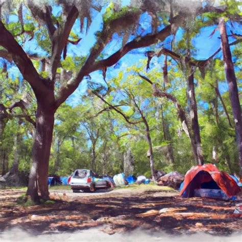 Colleton State Park Camping Area | South-Carolina Camping Destinations