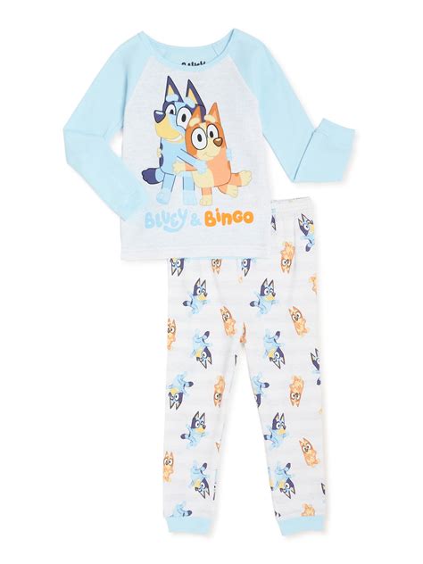 Bluey Toddler Girls Cotton Sleepwear, Sizes 2T-5T - Walmart.com