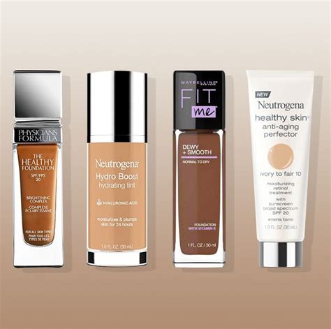 12 Best Drugstore Foundations for Dry Skin 2021