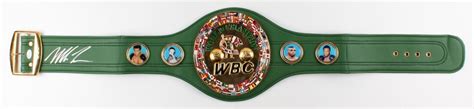 Mike Tyson Signed WBC Heavyweight Championship Belt (JSA COA) | Pristine Auction