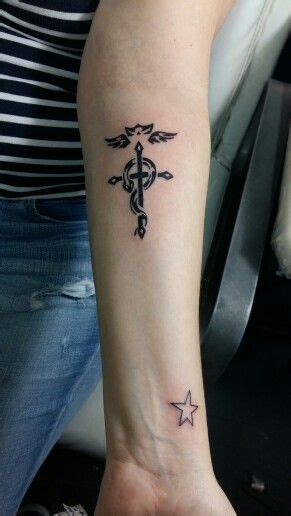 Fullmetal Alchemist Flamel Symbol star tattoo | Nerdy tattoos, Geek ...