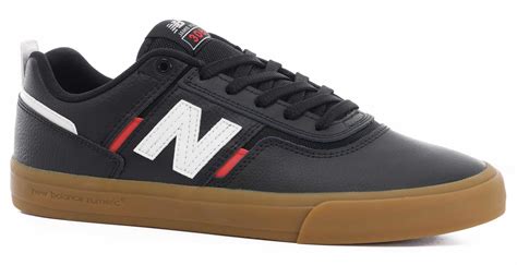 New Balance Numeric 306 Jamie Foy Skate Shoes - black leather/gum | Tactics